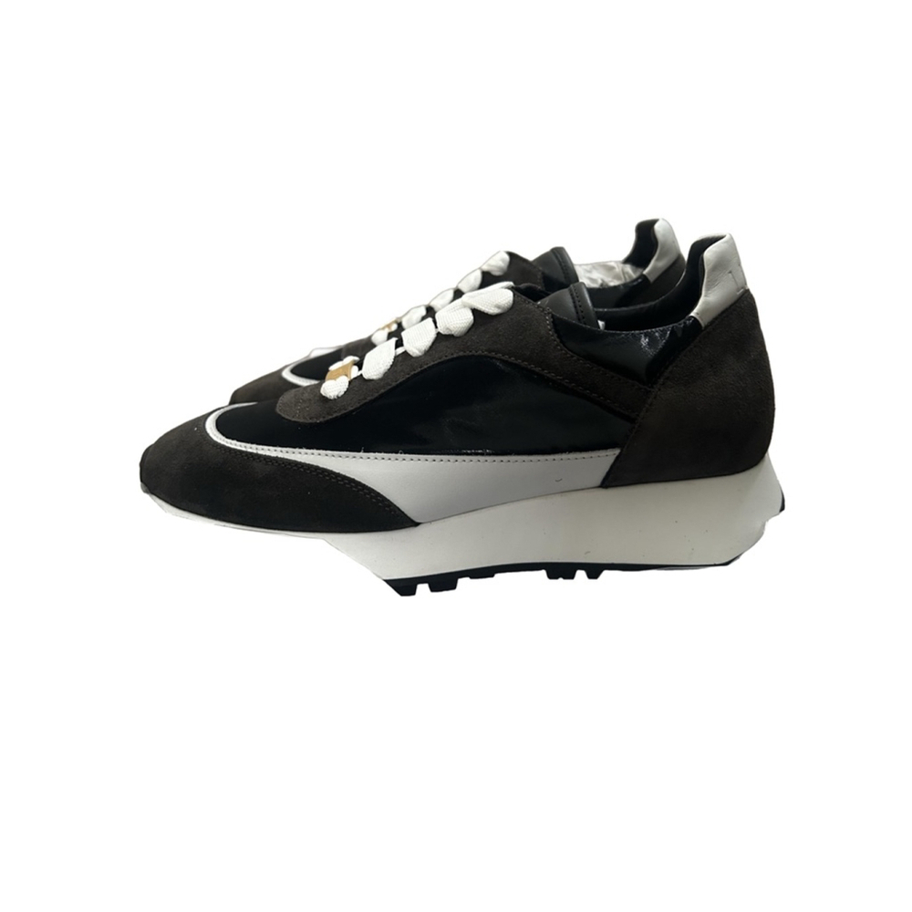 LITA Women's Black and White Athletic Sneakers Size 7/37, NIB